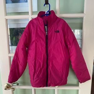 North Face Kids Hot Pink Winter Coat.
